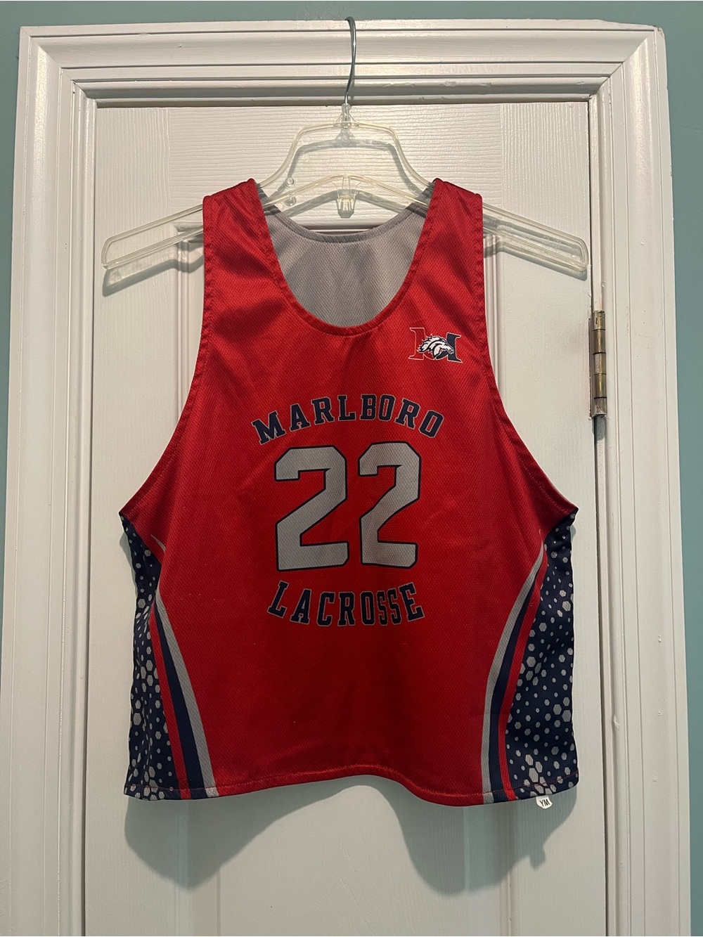 Marlboro LACROSSE - Reversible Pinnie - Boys Youth Medium
